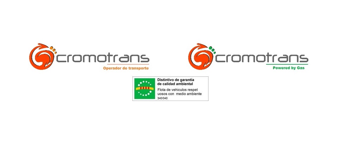 Logos y Distintivo de garantia ambiental cromotrans